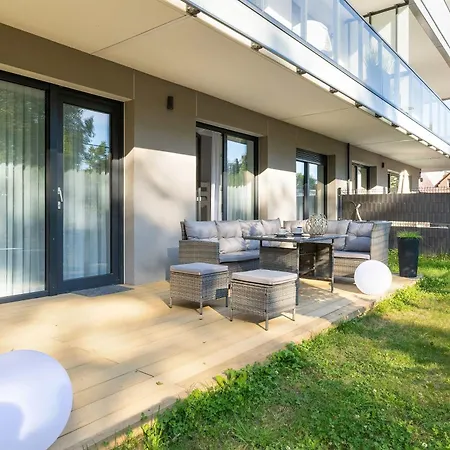 La Maddalena 2 Z Balkonem, Ogrodem Blisko Plazy By Renters Premium Apartmán Mielno (Koszalin)