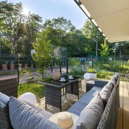 La Maddalena 2 Z Balkonem, Ogrodem Blisko Plazy By Renters Premium Apartmán Mielno (Koszalin)