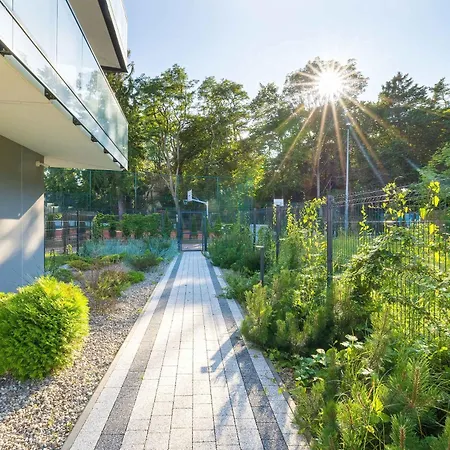 Apartmán La Maddalena 2 Z Balkonem, Ogrodem Blisko Plazy By Renters Premium Mielno (Koszalin)
